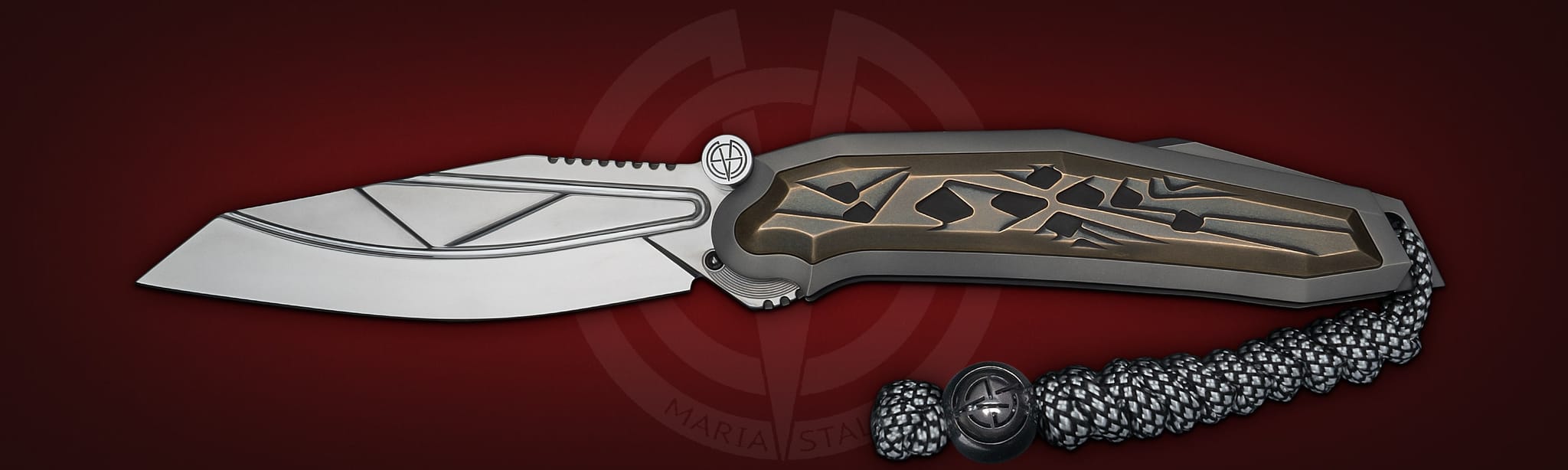 The knife SturmVogel (SV) Mars Proto SIL Manufactory