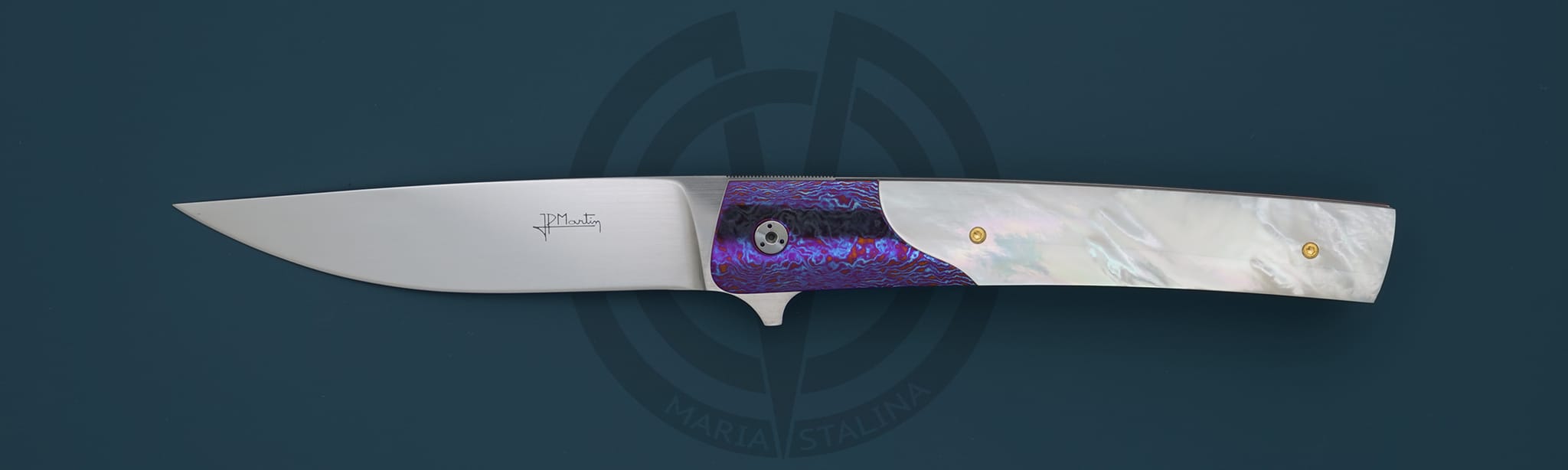 Jean-Pierre Martin нож Grand Basic Pearl