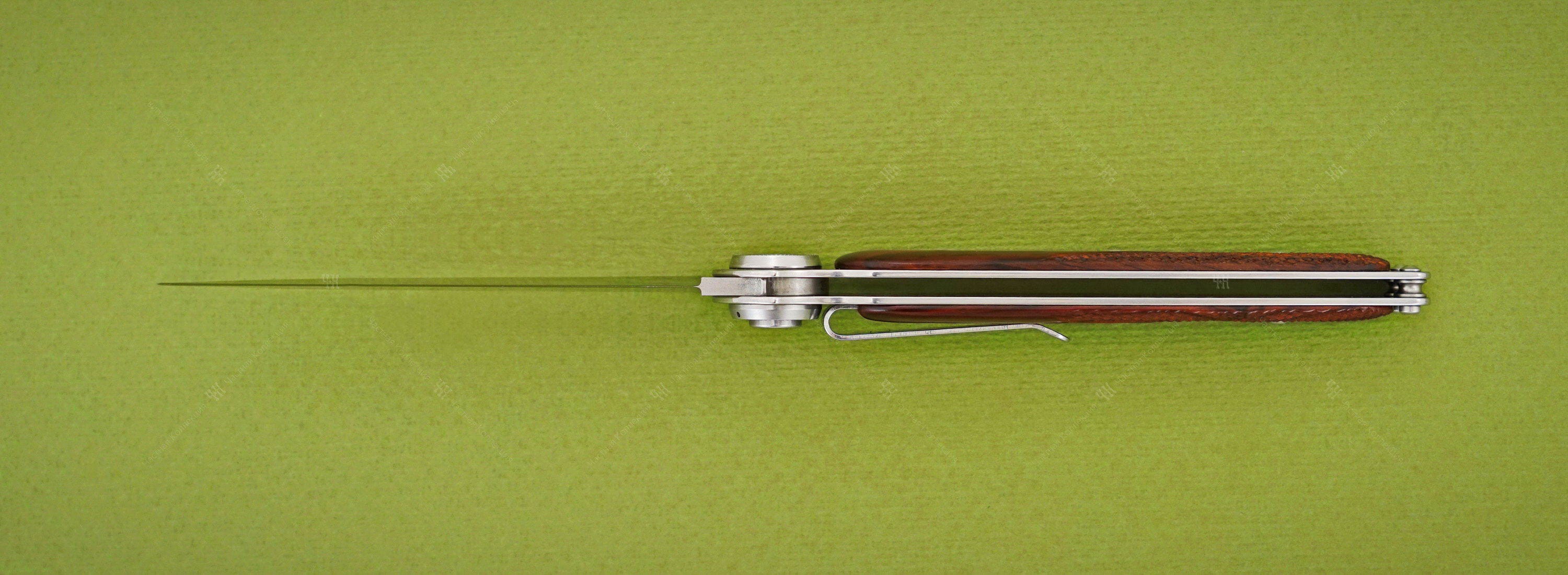 Lone Wolf Knives нож Paul Defender Brown_3