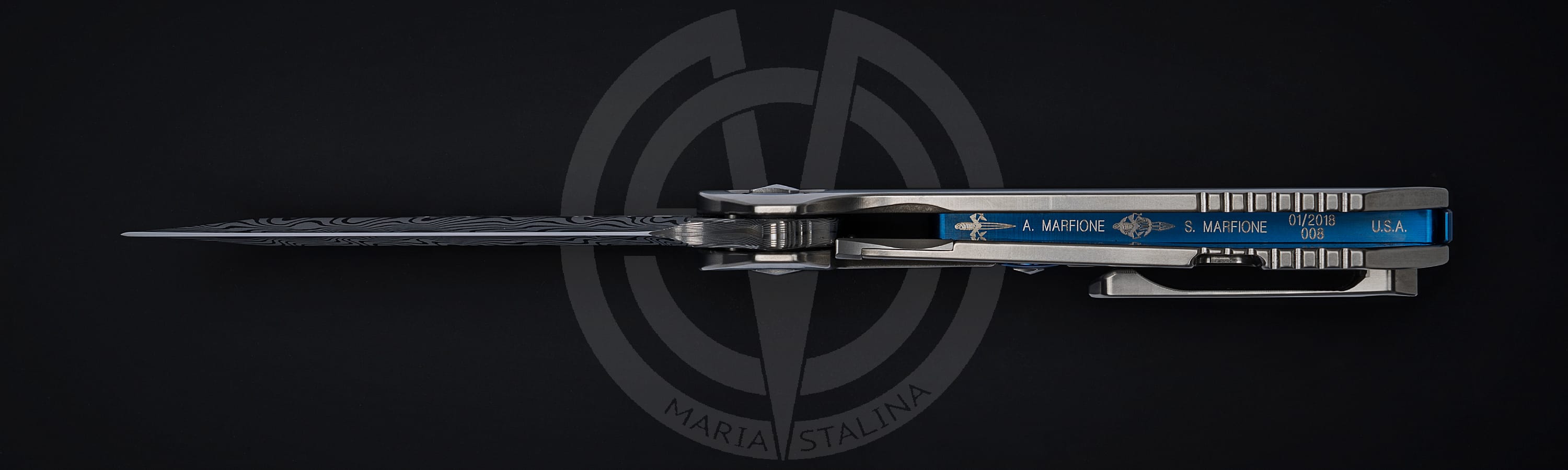 Marfione Custom Knives нож Warhound_2