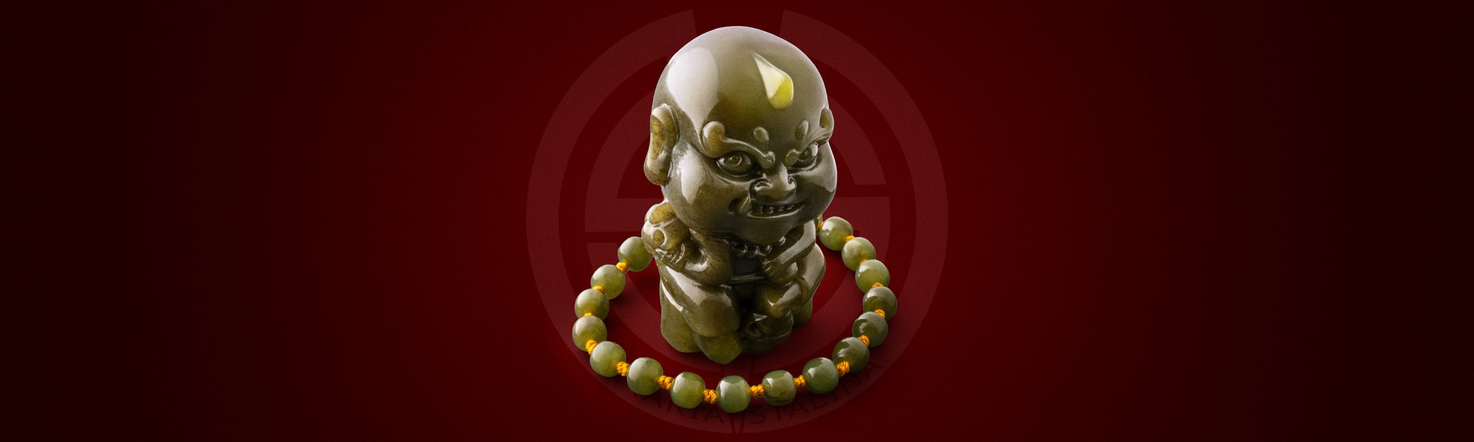 Amulet Jade Qiao Fuxian
