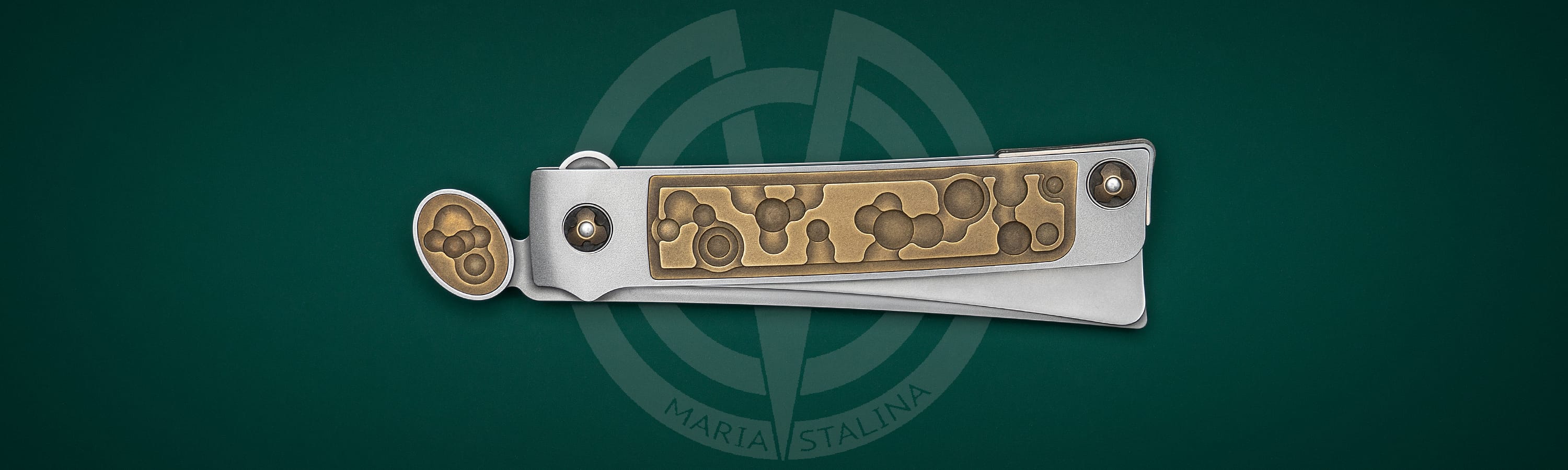 The knife Barber Cheese Bronze SiL Manufactory _4
