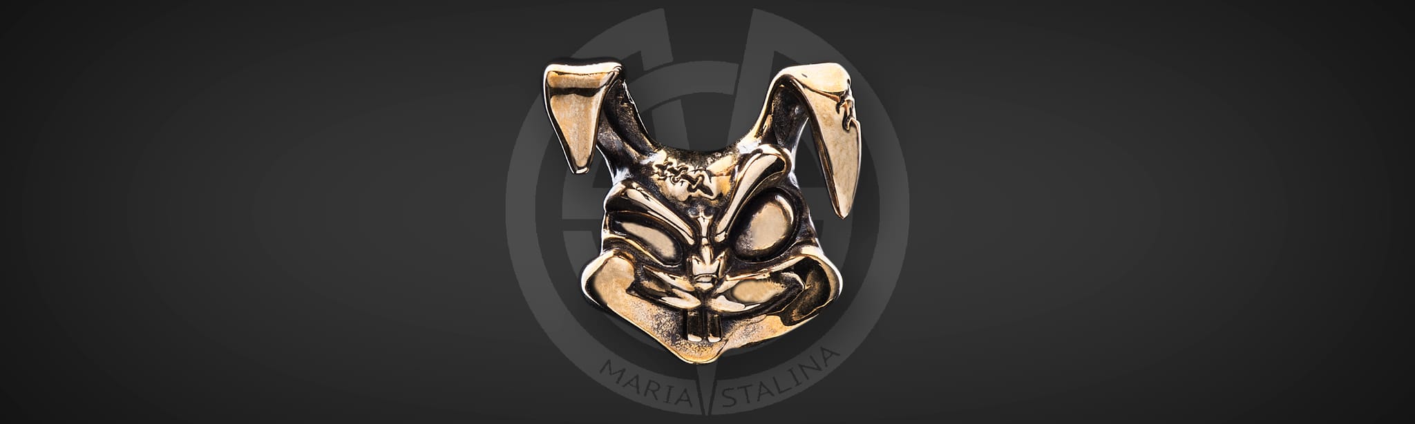Mad Rabbits бусина на темляк из бронзы Голосов Евгений
