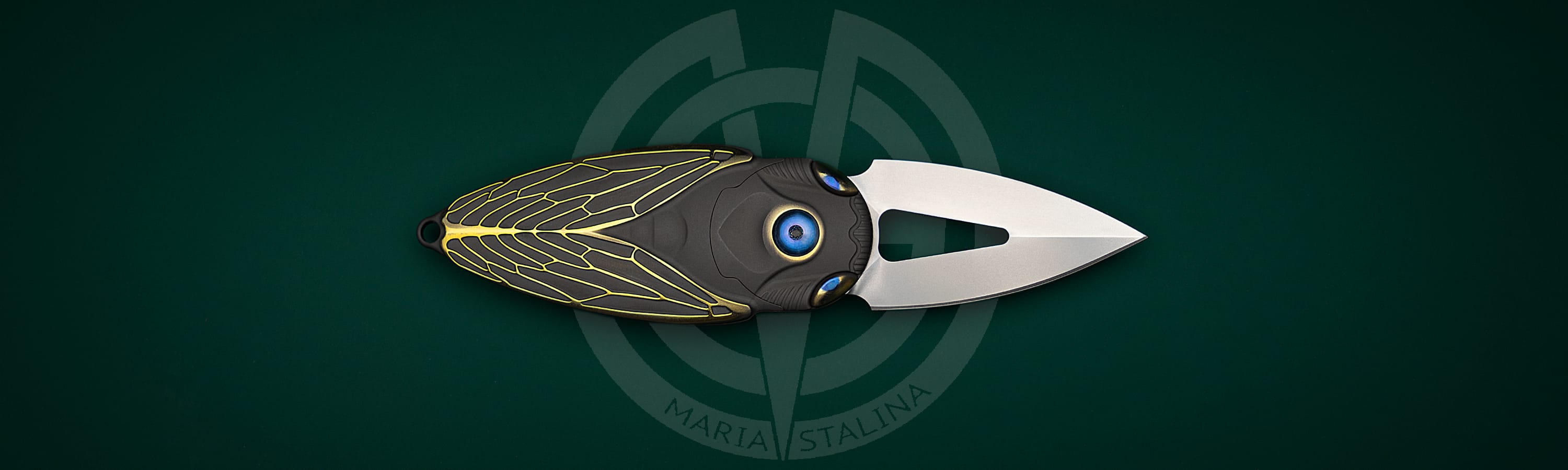 Rike Knife нож Cicada Dark Gray_1