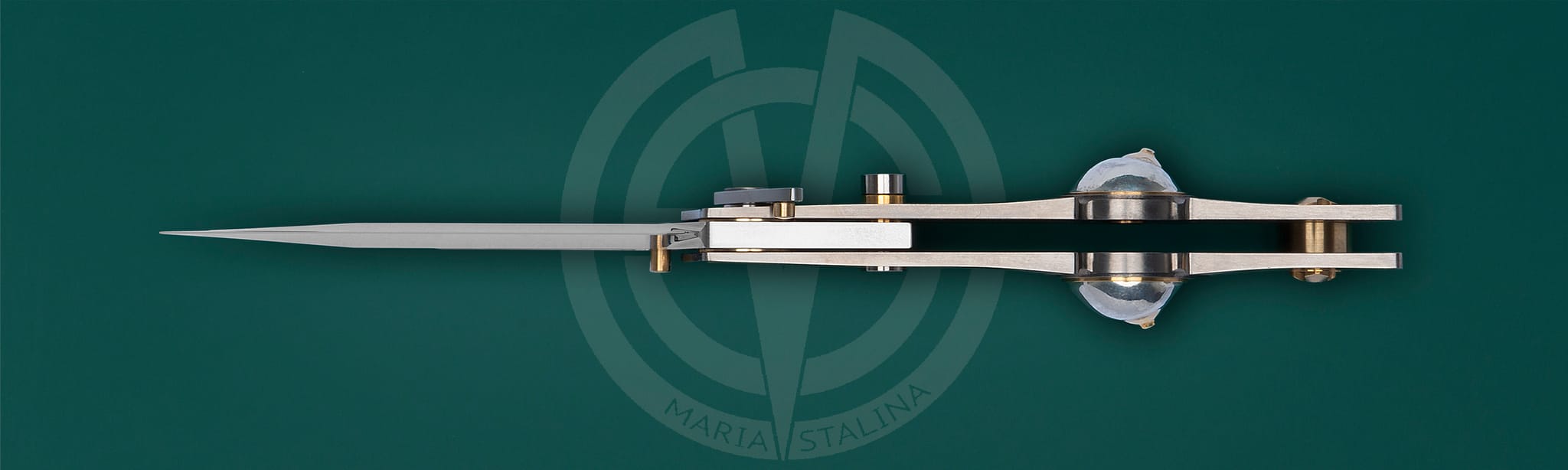 The knife Candiru Siska mother-of-pearl SiL Manufactory _2