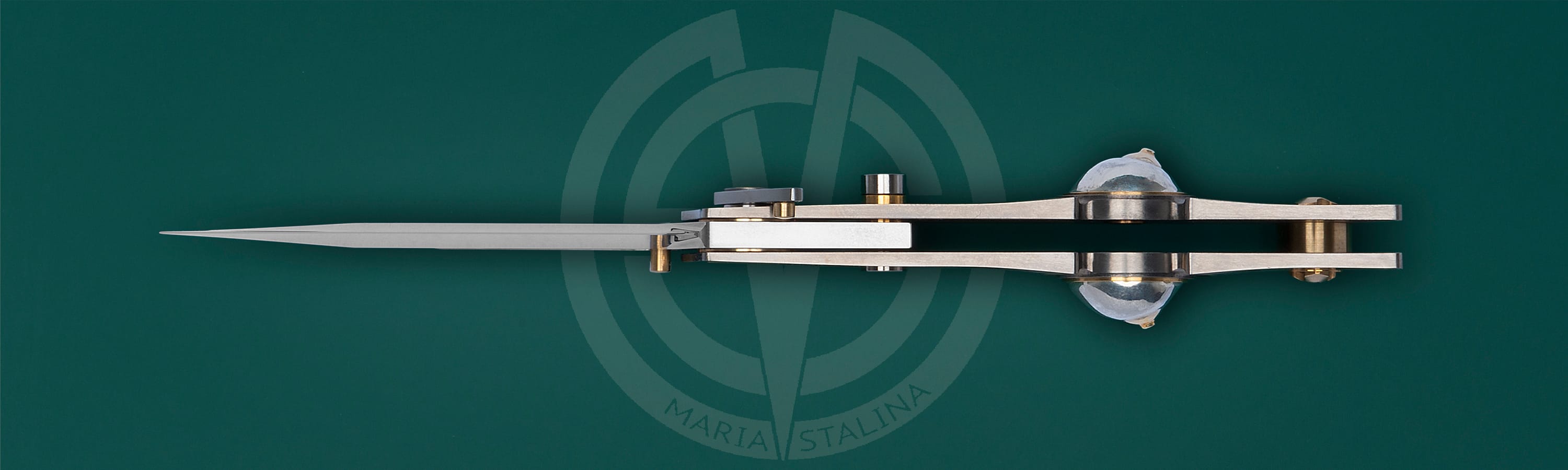 The knife Candiru Siska mother-of-pearl SiL Manufactory _2