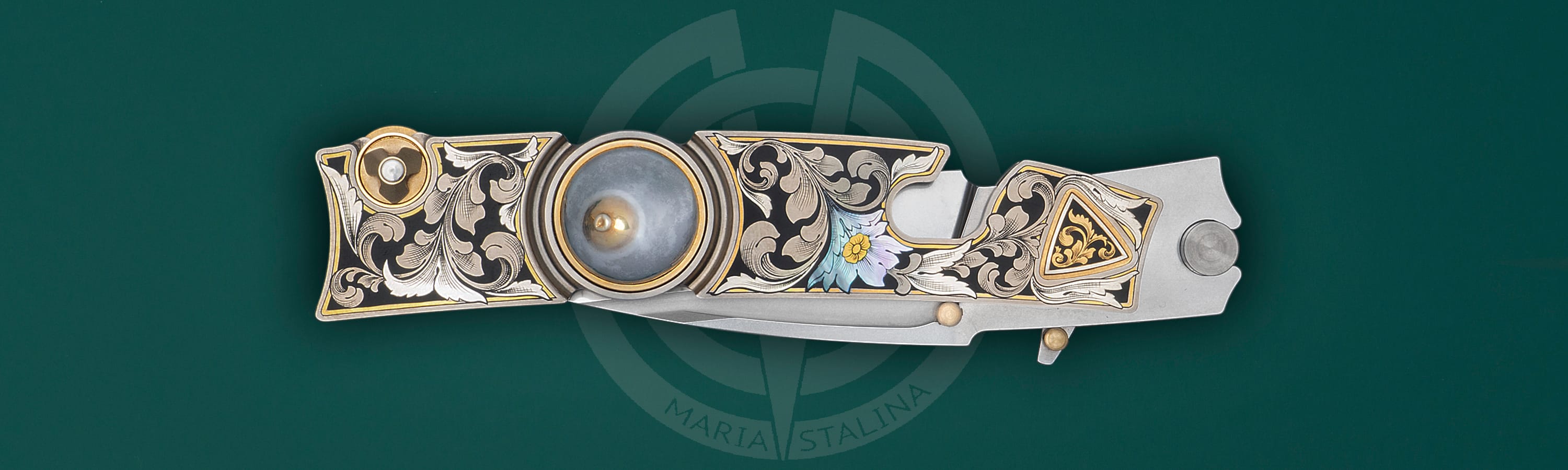 The knife Candiru Siska mother-of-pearl SiL Manufactory _5