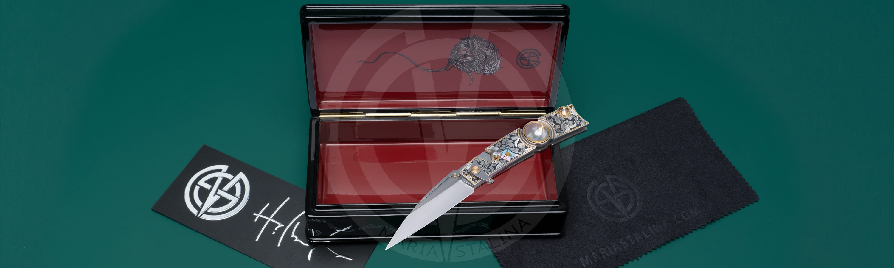The knife Candiru Siska mother-of-pearl SiL Manufactory _7