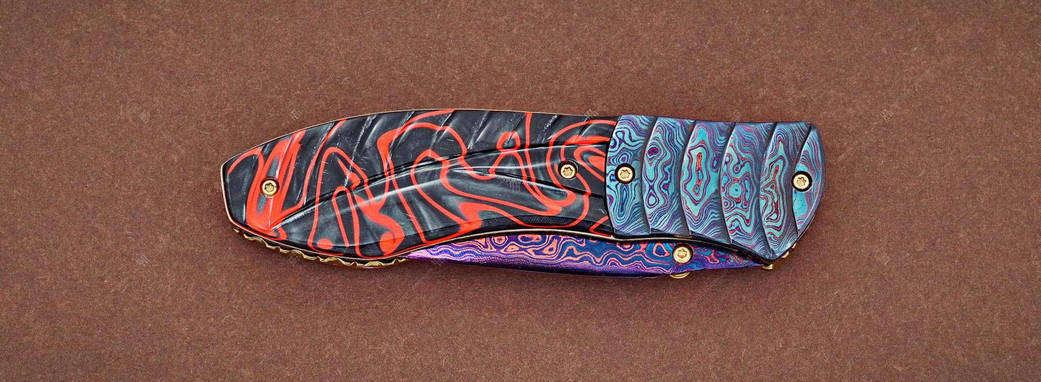 CK нож Color Damascus_5