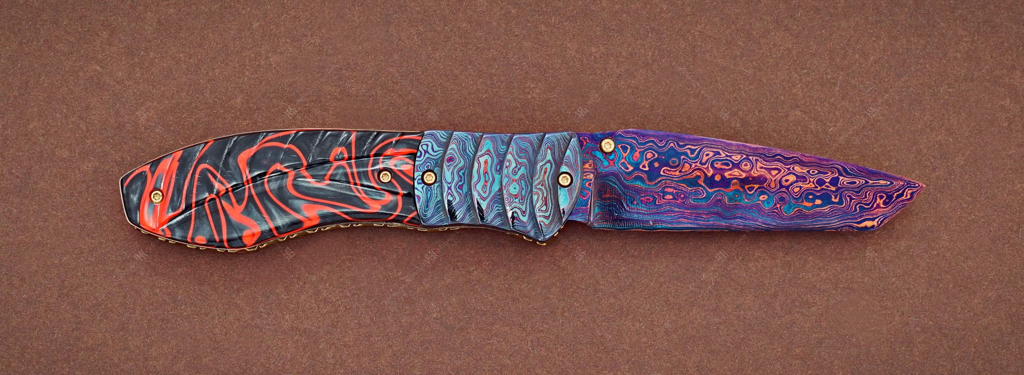 CK нож Color Damascus_1