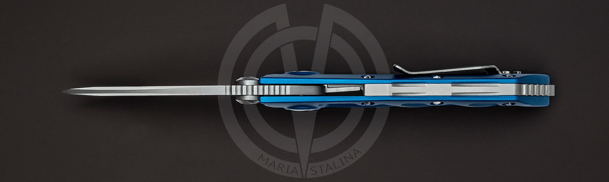 Microtech нож D.O.C. Blue_3