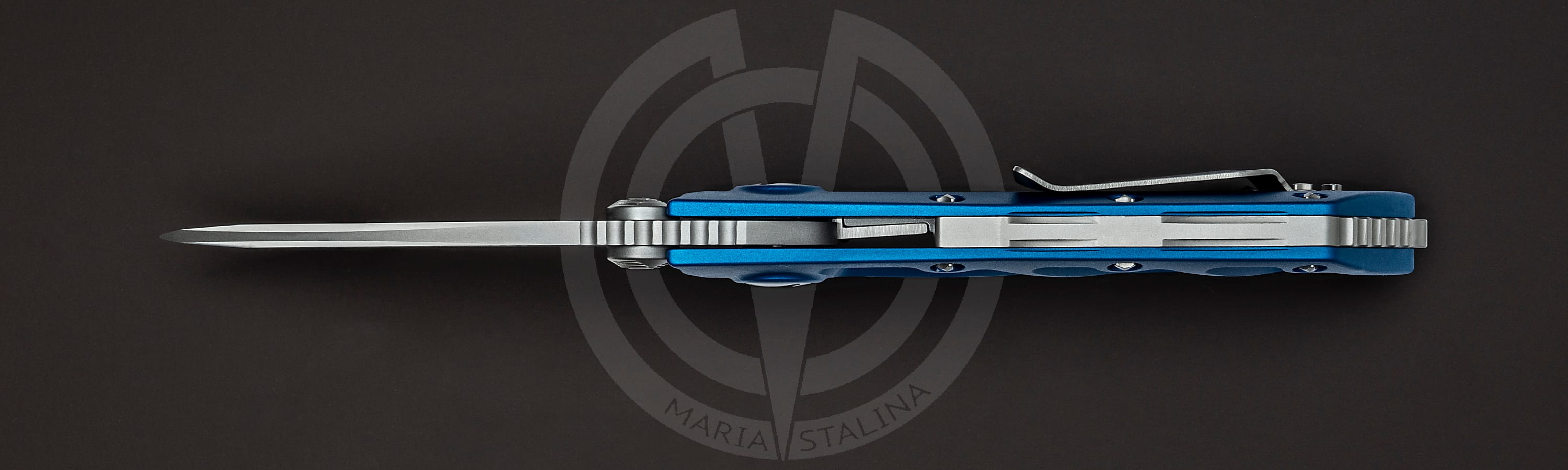 Microtech нож D.O.C. Blue_3