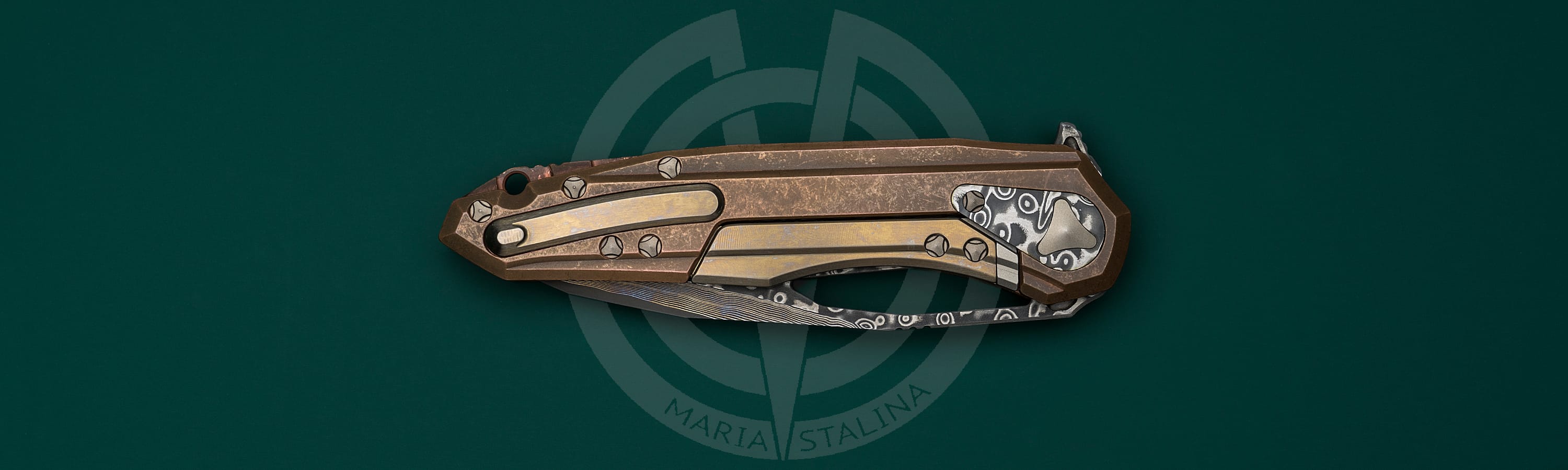 Marfione Custom Knives нож Sigil Copper_5