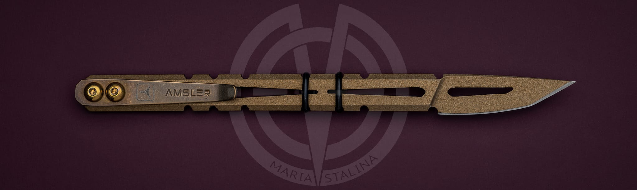 TAD скальпель Hurricane Razor Bronzed_1