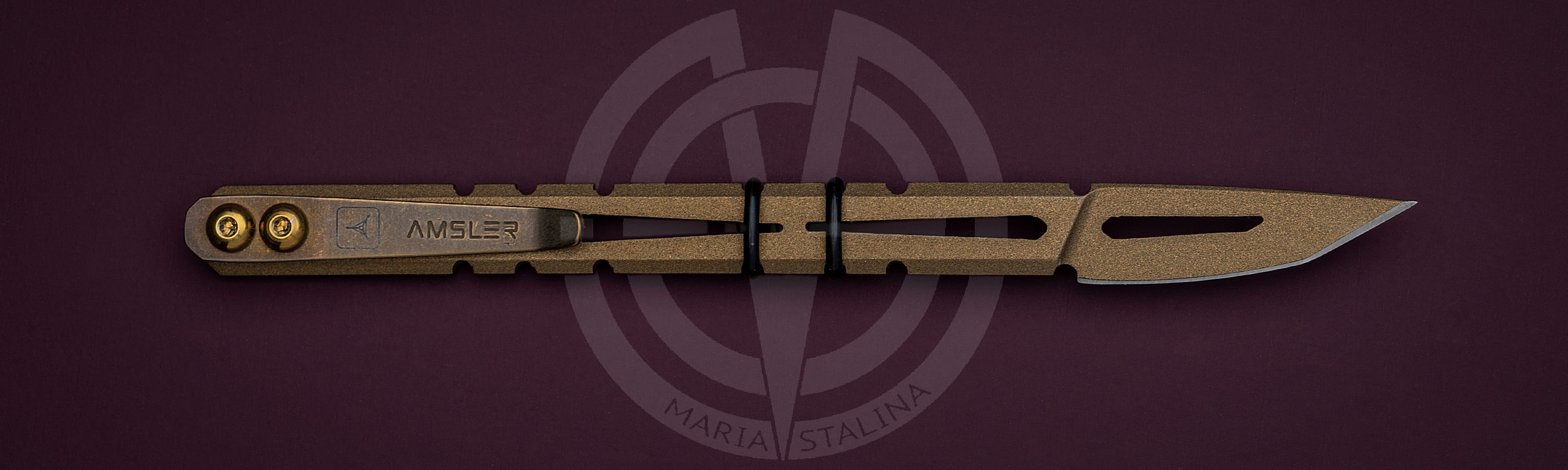 TAD скальпель Hurricane Razor Bronzed_1