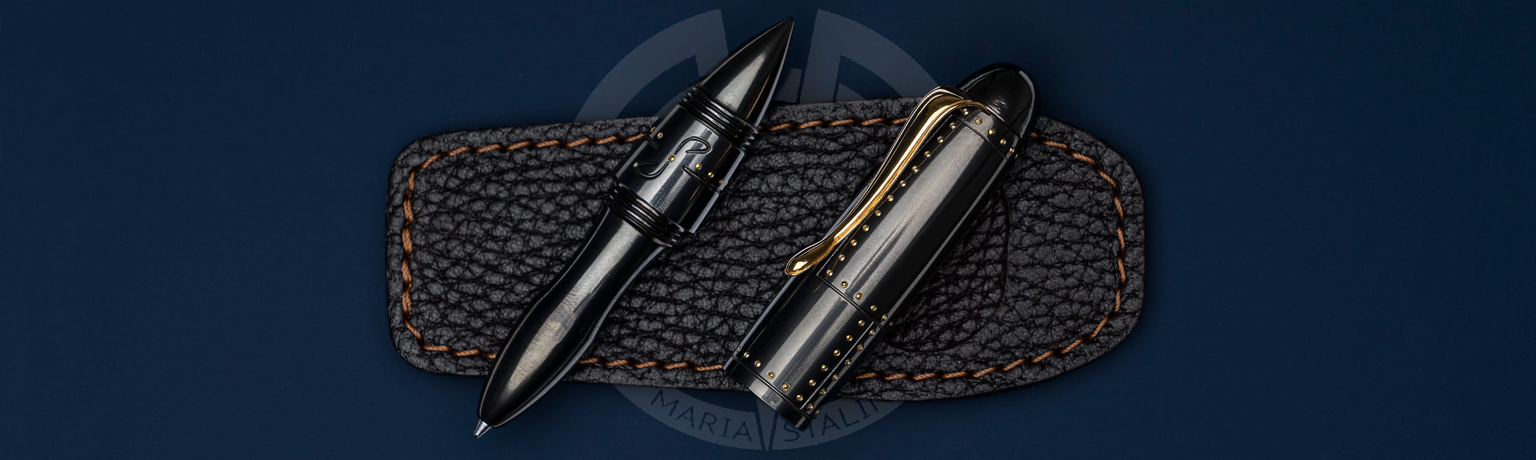 Zeppelin темная тактическая ручка Streltsov P&A