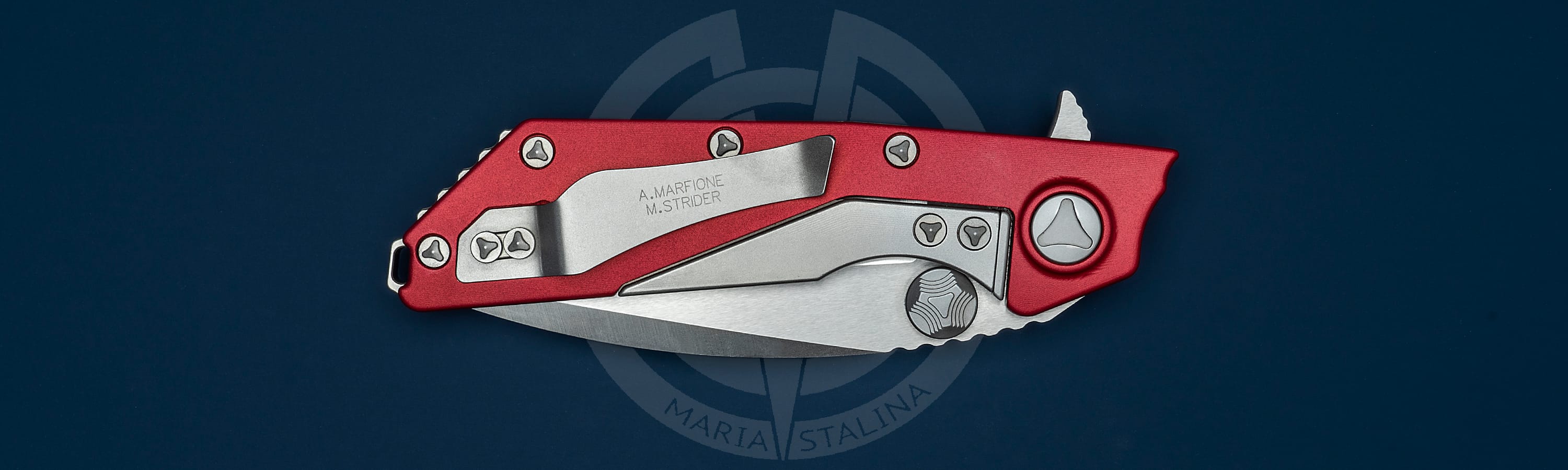 Microtech нож D.O.C. Red_5