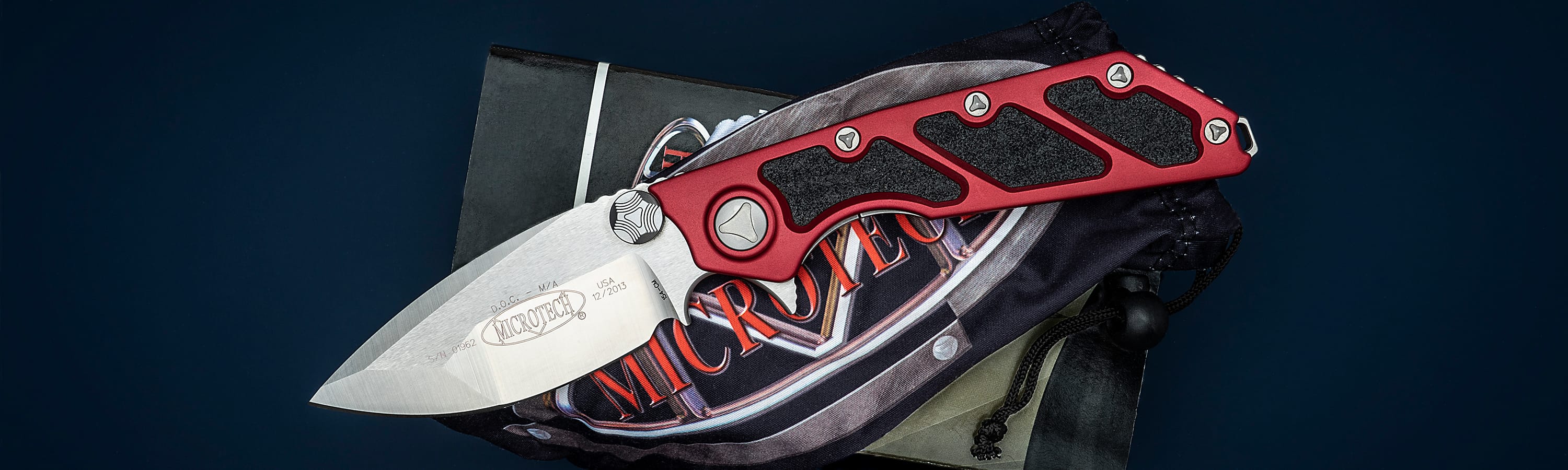 Microtech нож D.O.C. Red_6