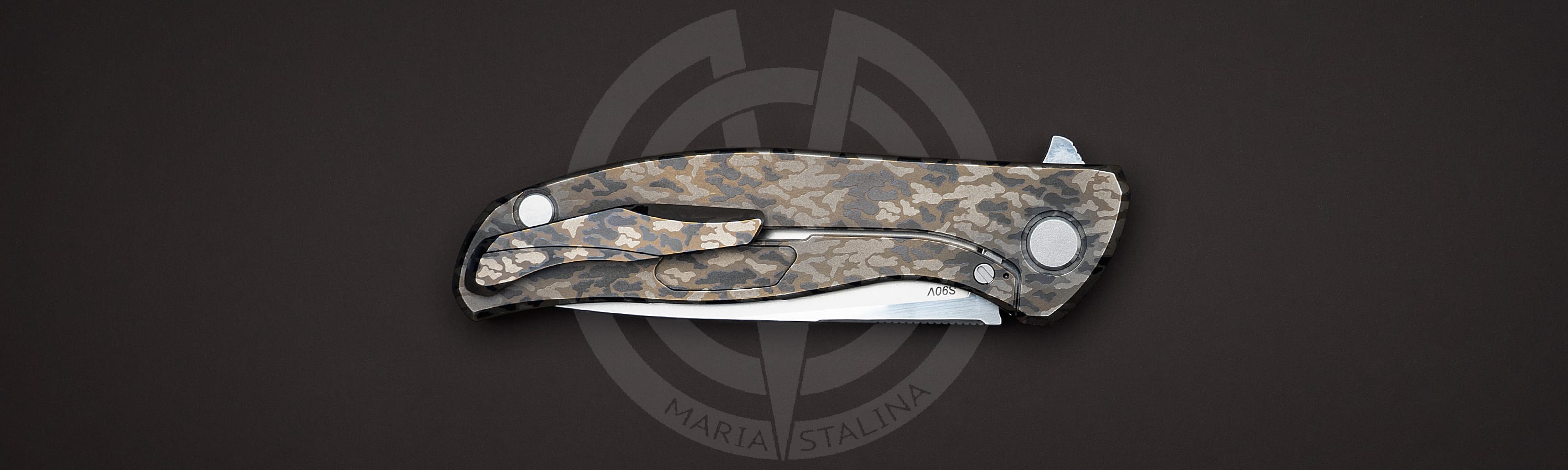 МБШ нож Флиппер 95 Slim Camo_5