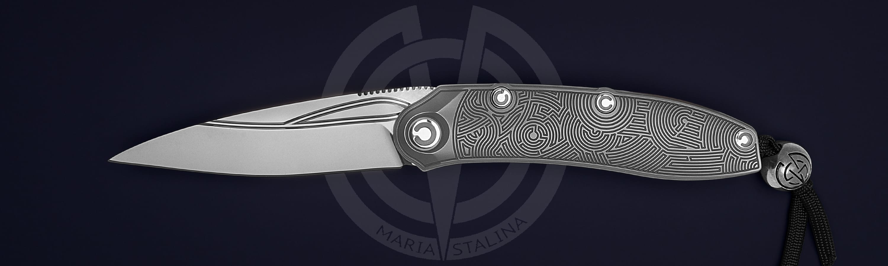 The knife Technoshaman BА Run1 6/10 SiL Manufactory