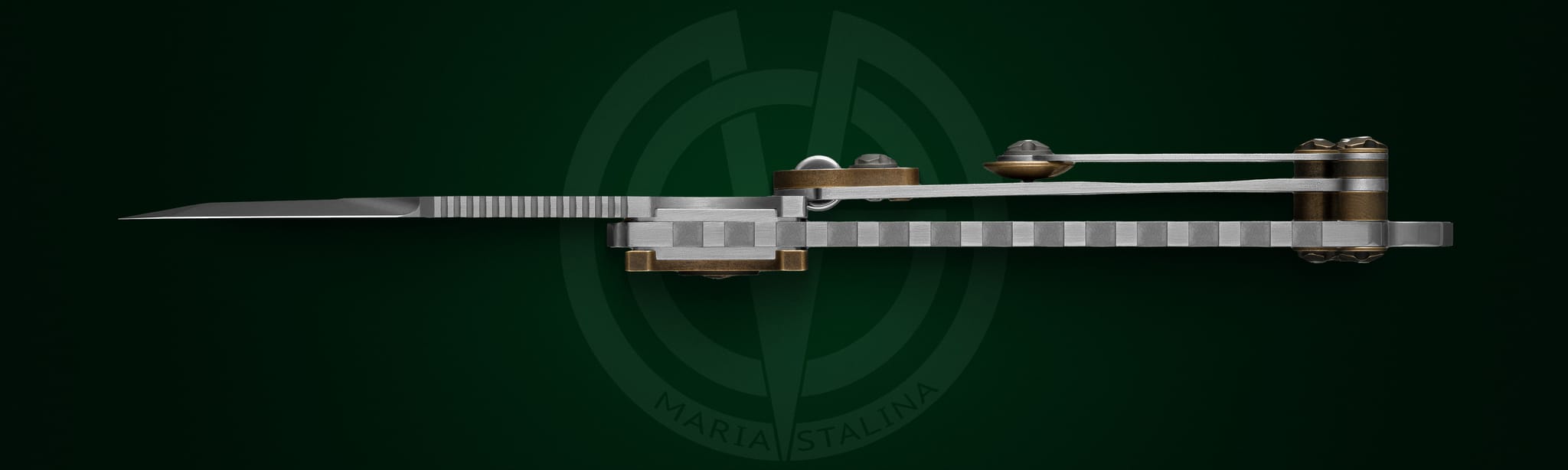 Cyrax Gladio blade geometry top view gladius shape