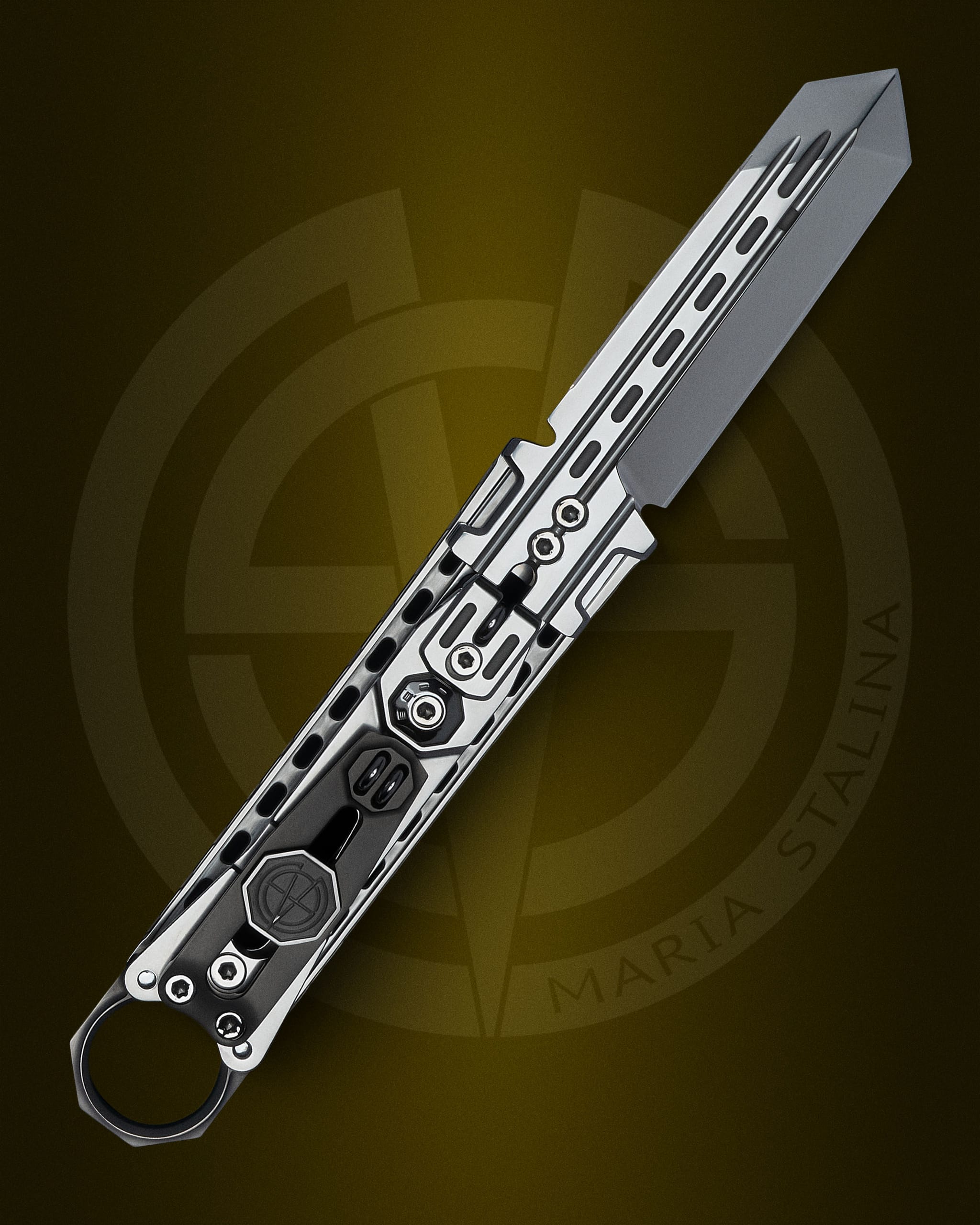 The knife Cyrax Run 1 V.2.0 1/8 SiL Manufactory_1