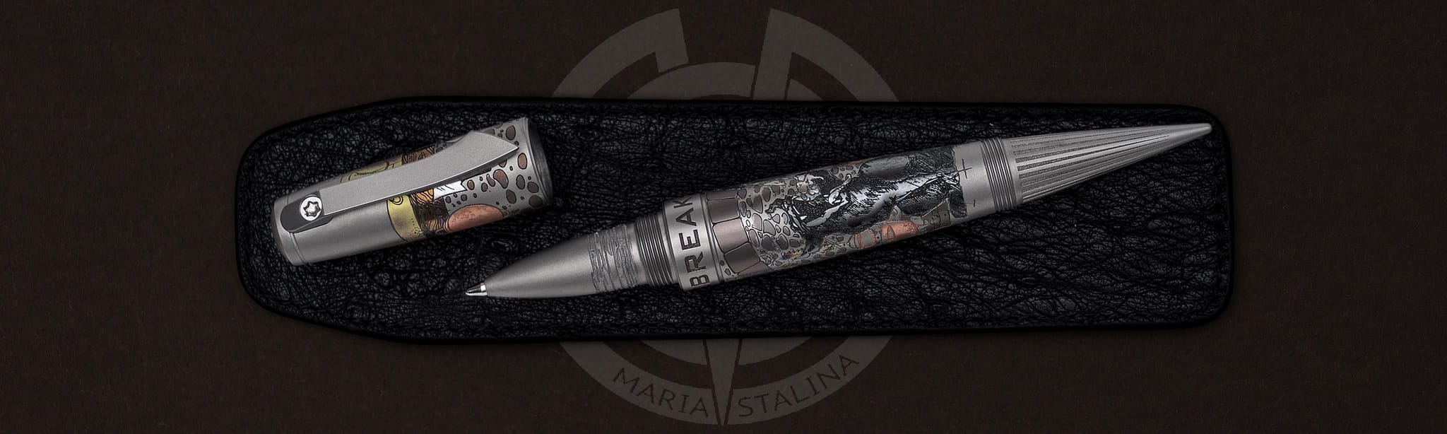 Icebreaker #1 Кот №3 тактическая ручка Streltsov P&A