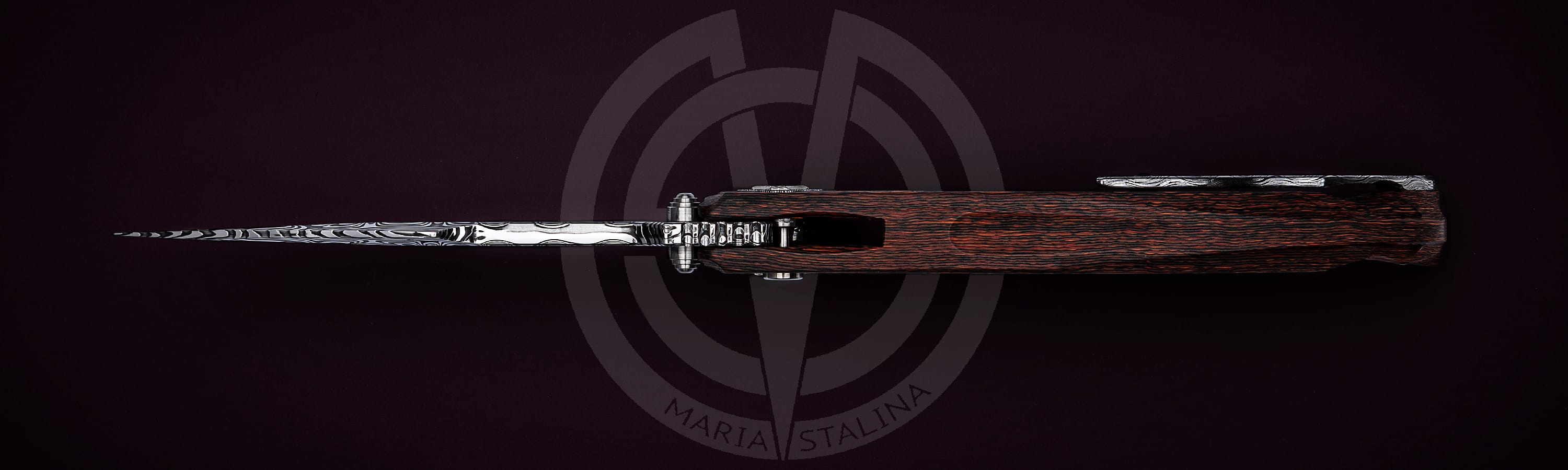 Brian Tighe нож Down Integral Red_3