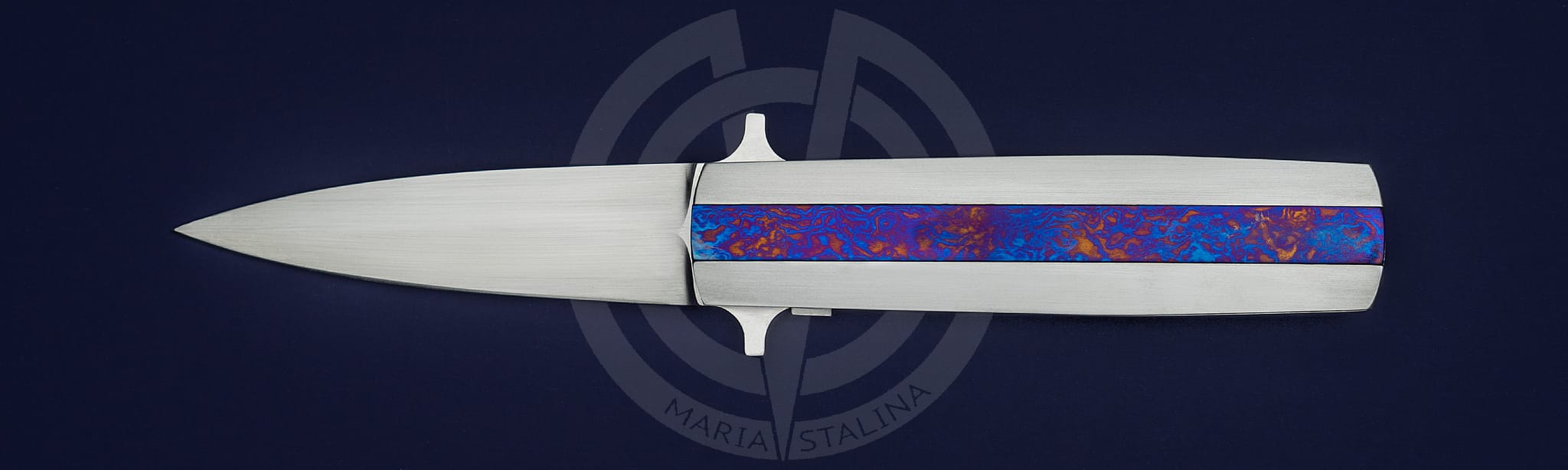 JB Leveque нож Pic Flipper Timascus