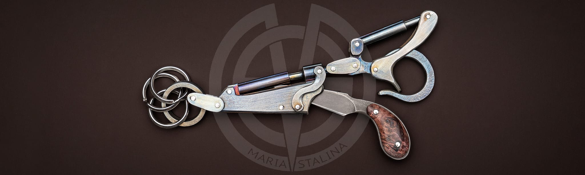 Hidetoshi Nakayama key chain knife 4148