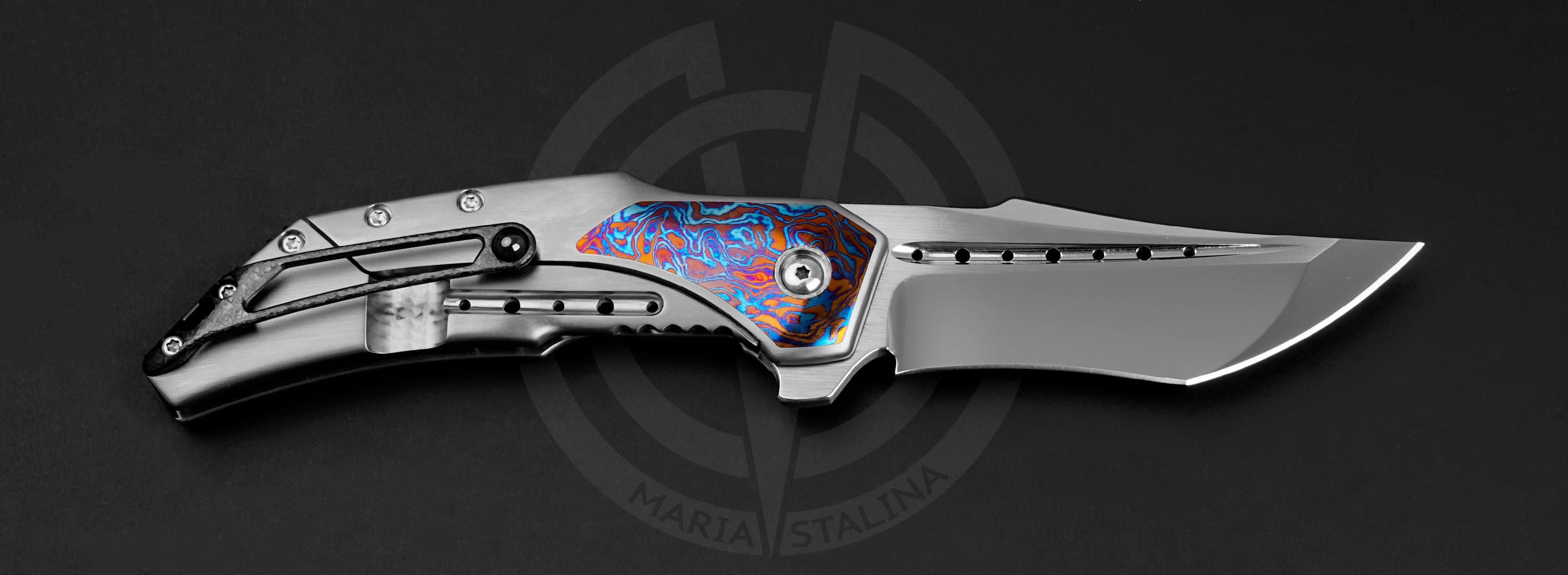 Begg Knives нож Astio Timascus больстер_1