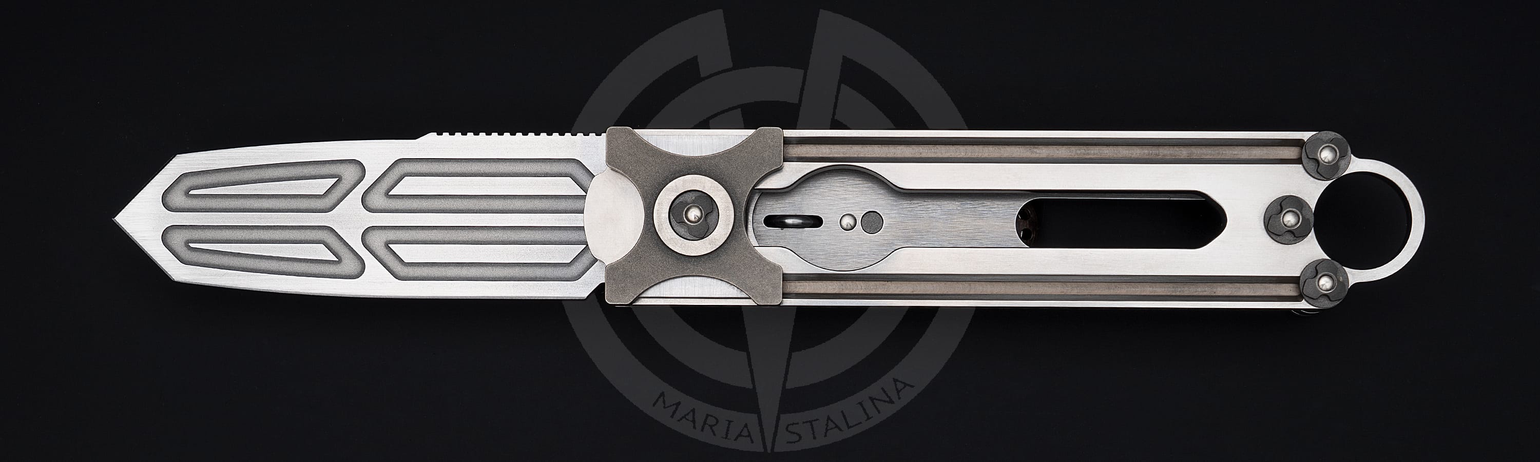 The knife Cyrax Gladio 1/10 SiL Manufactory
