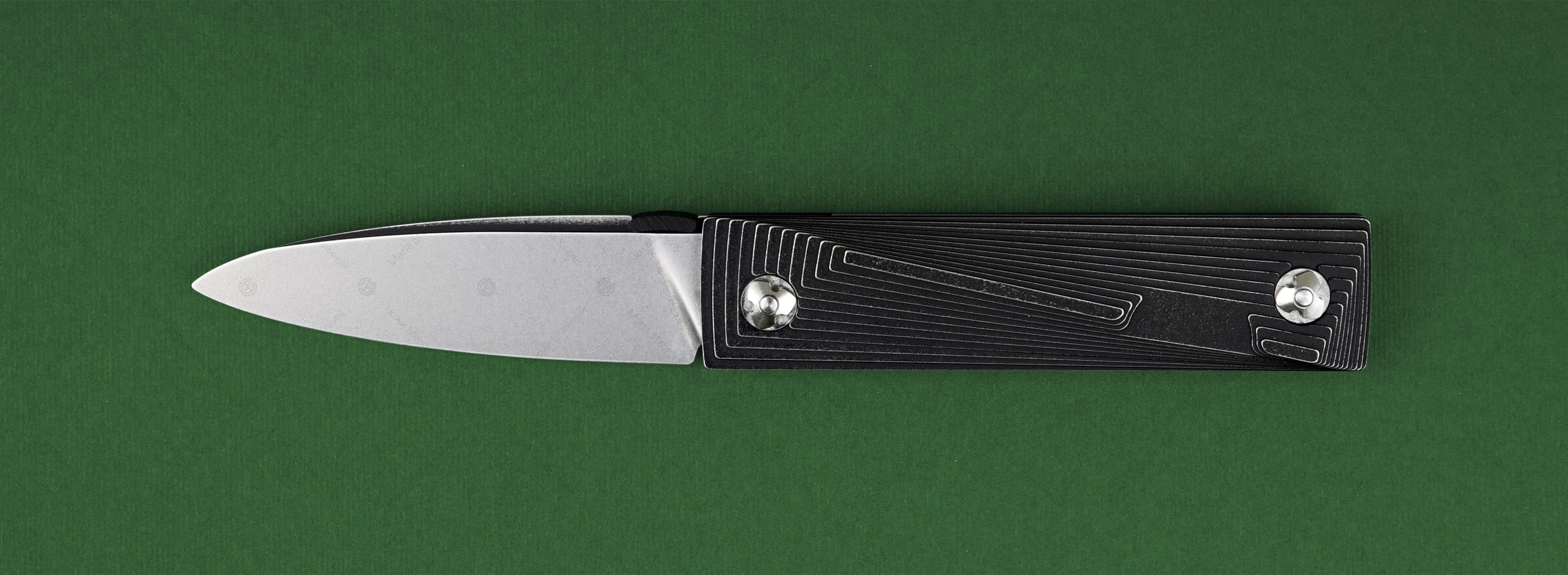 The knife Dune Black SiL Manufactory