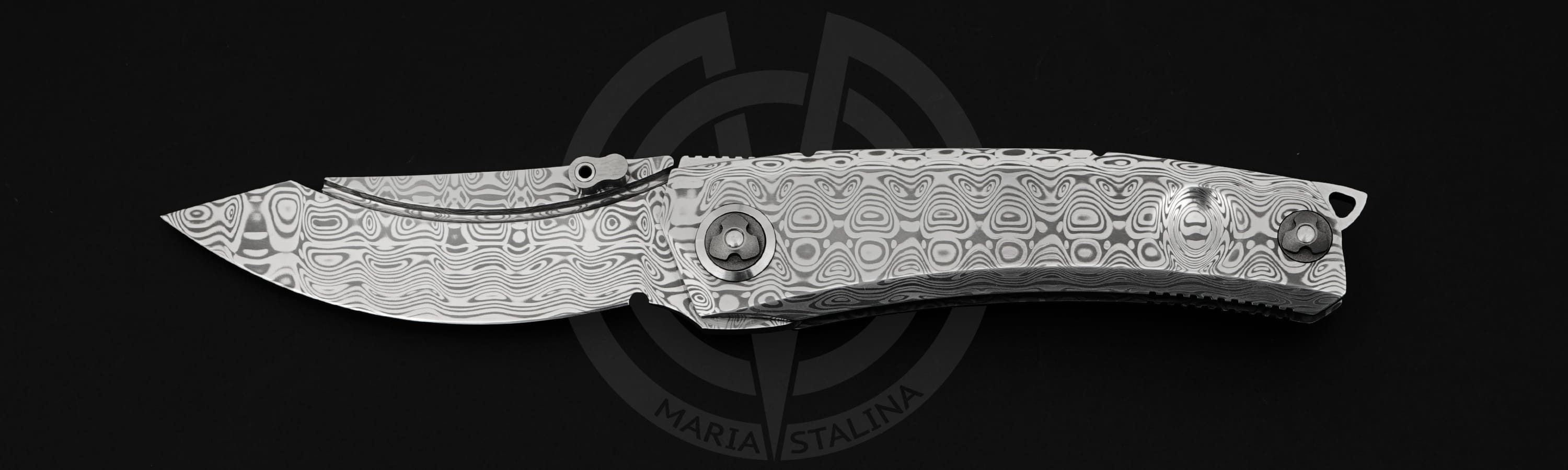 The knife Rhino Damascus Manufactory S&L