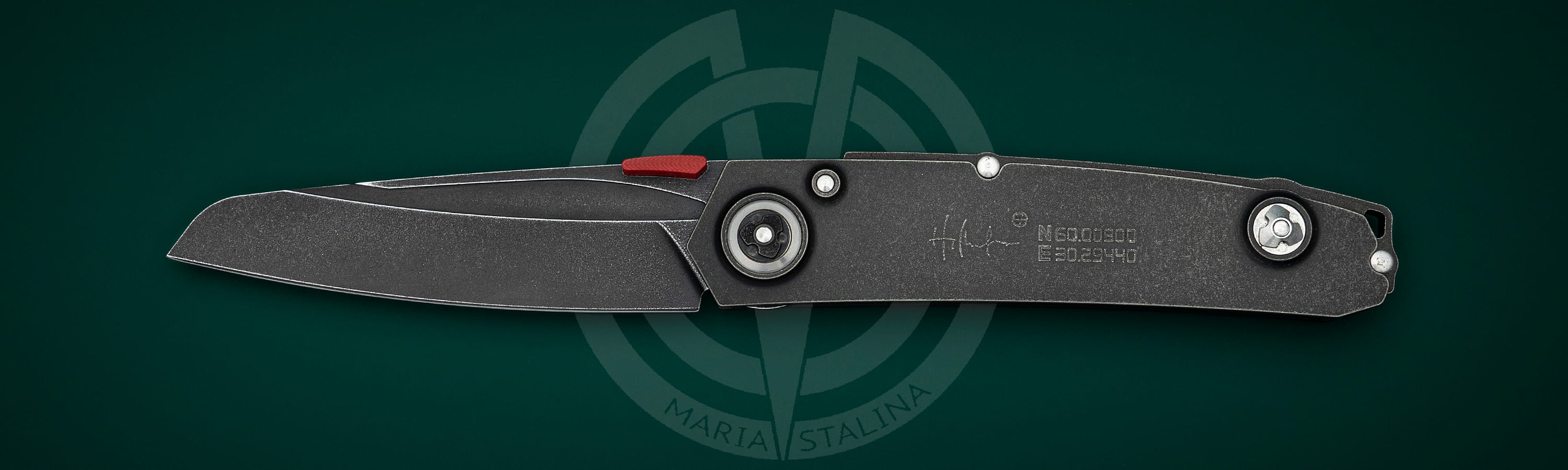 The knife Tachycardia Black SiL Manufactory