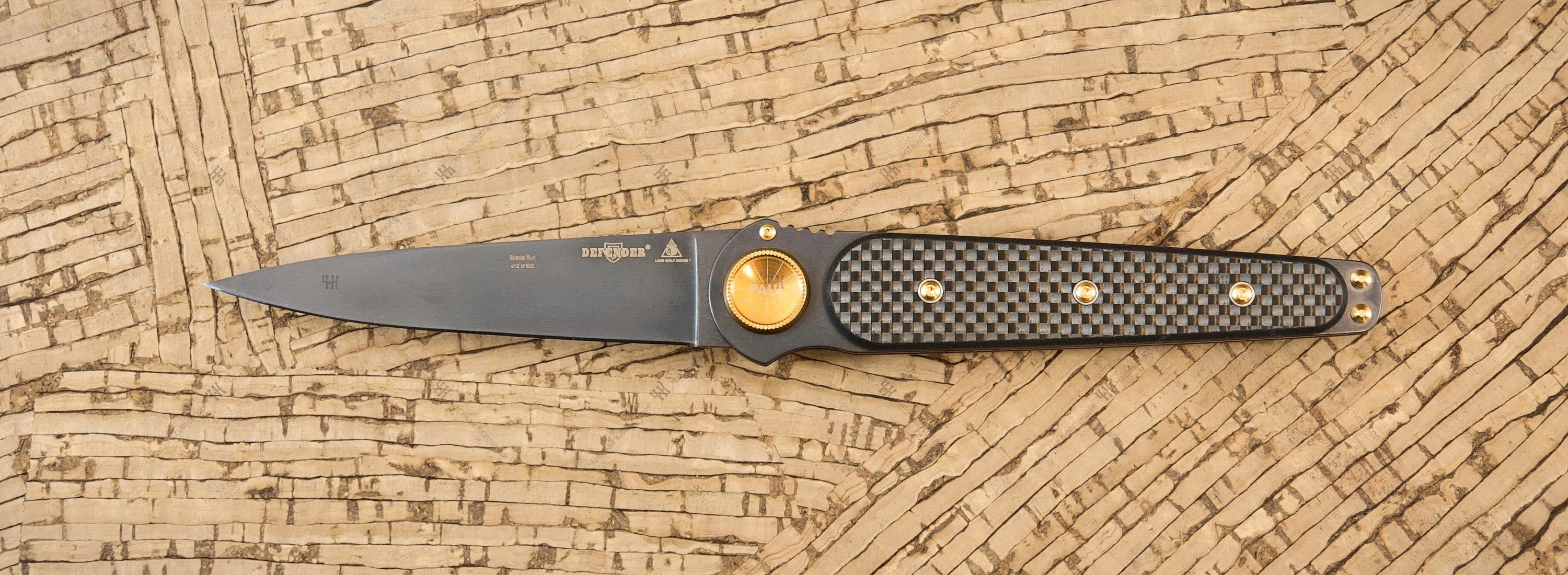 Lone Wolf Knives Paul Defender