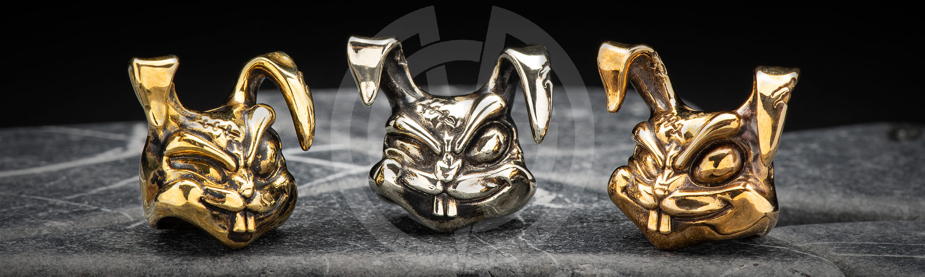 Mad Rabbits bronze lanyard bead Golosov Evgeniy_4