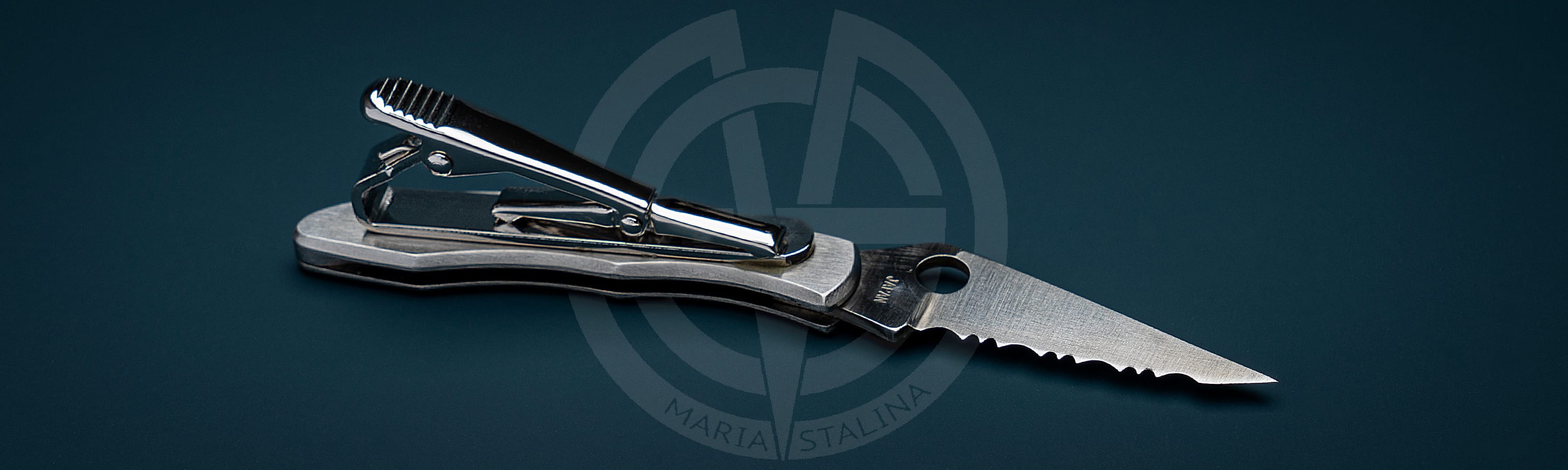 Spyderco Mini Police нож прищепка для галстука