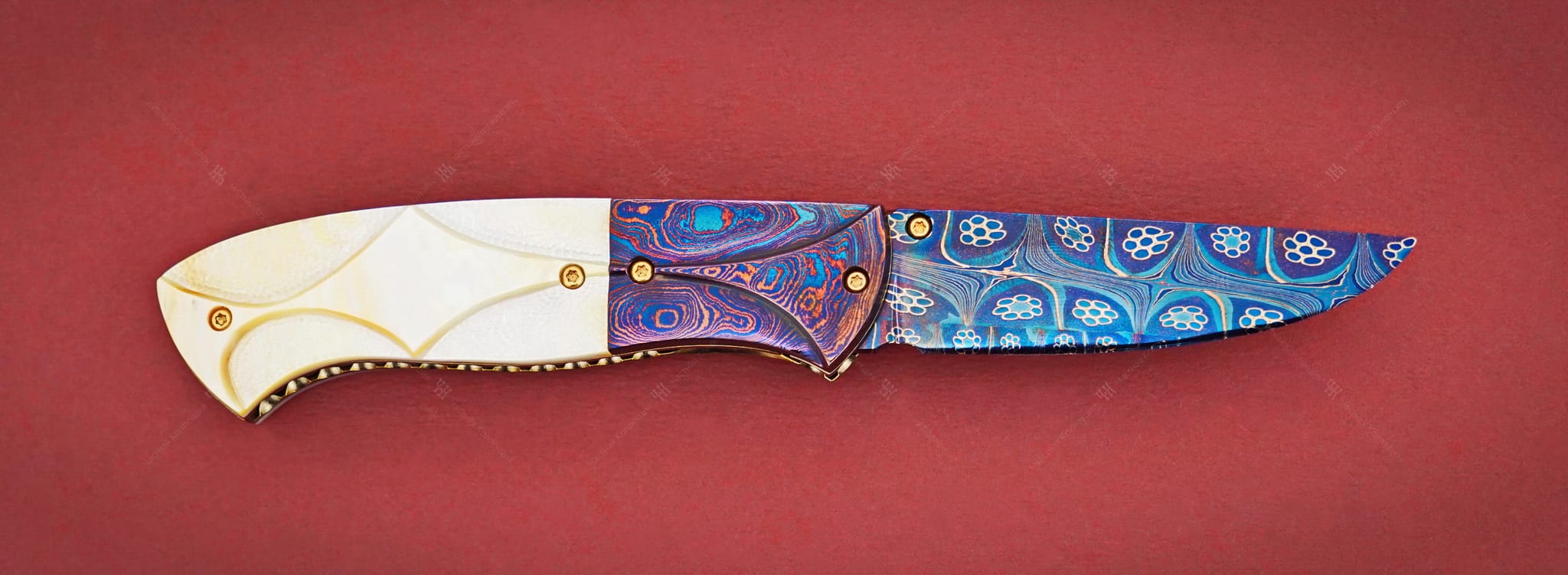 CK нож Mosaic Damascus Pearl_1