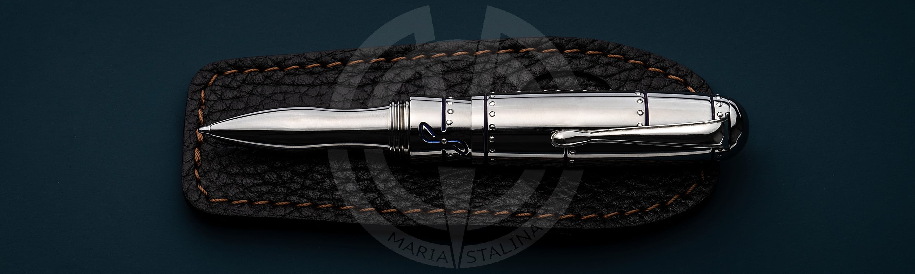 Zeppelin с заклёпками тактическая ручка Streltsov P&A_2