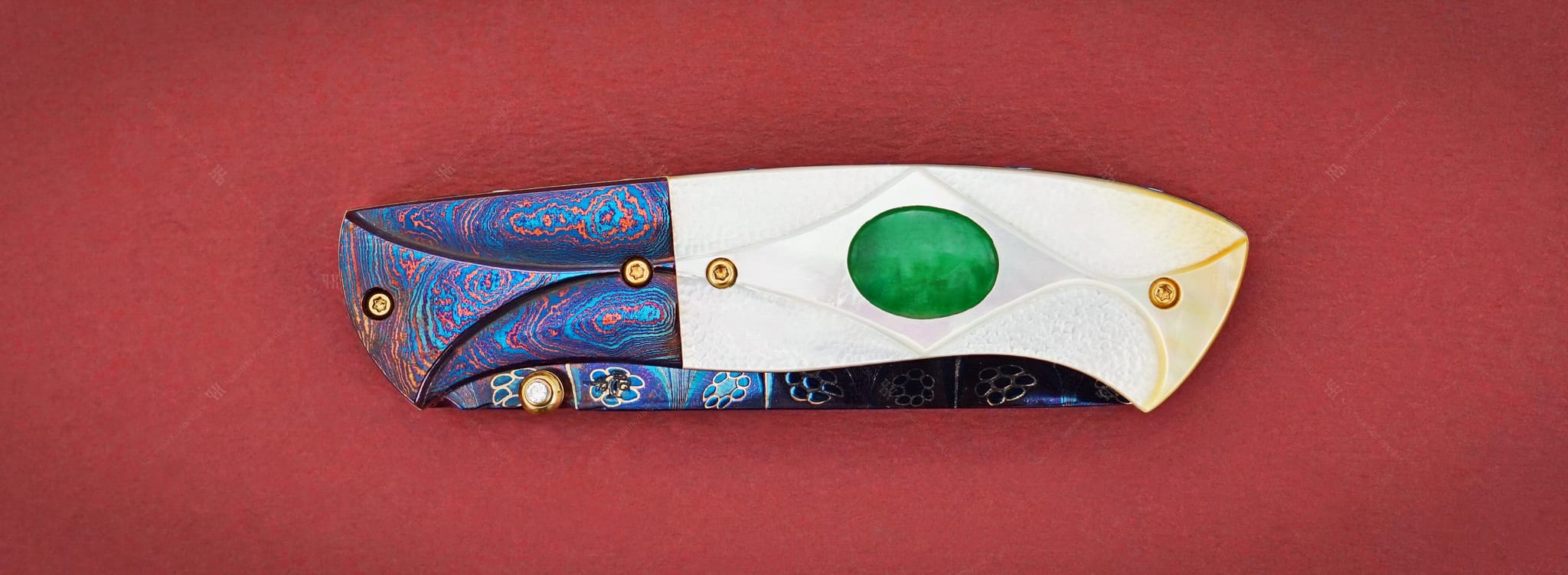 CK нож Mosaic Damascus Pearl_4