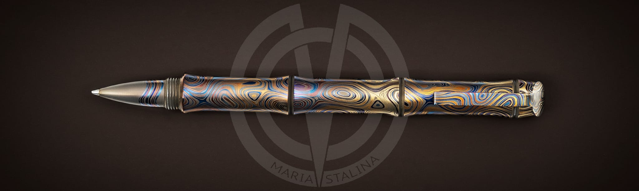 Kamikaze Klimt Blue pen Streltsov P&A