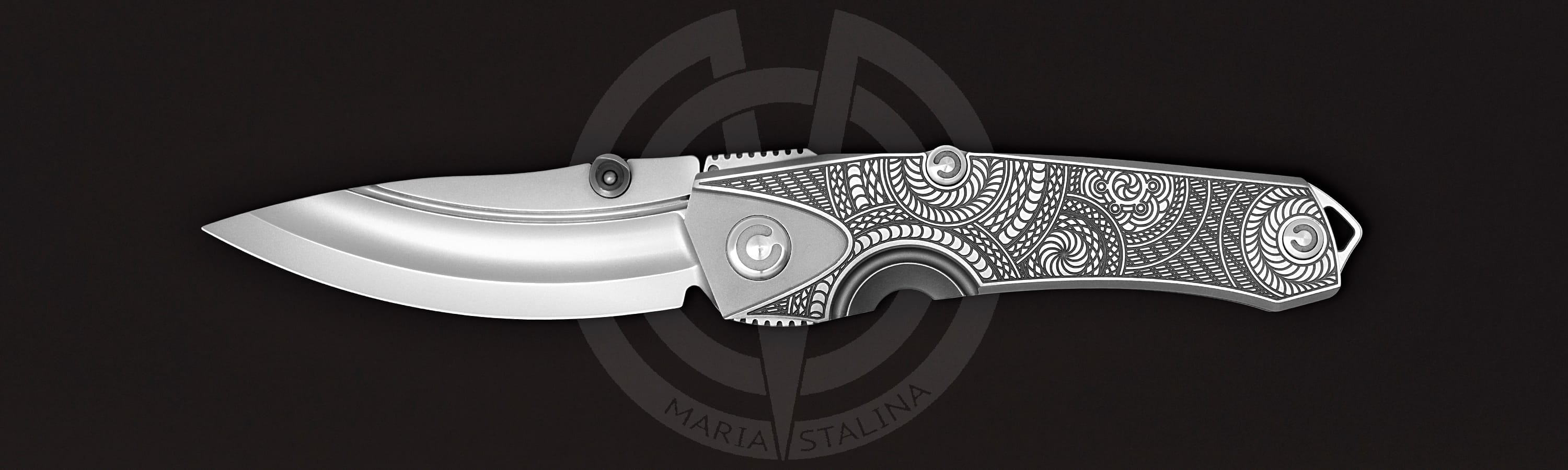 The knife Rhino TΩ 3/5 SiL Manufactory