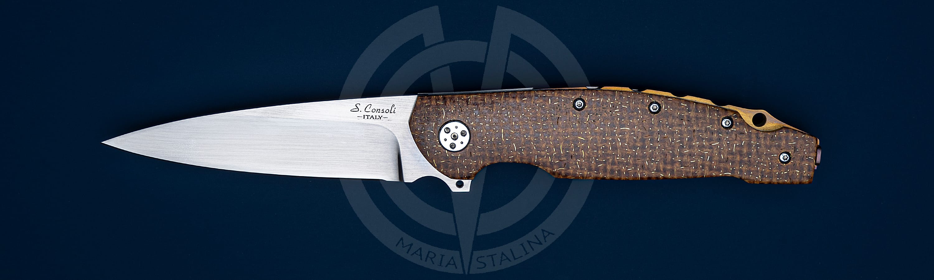 Sergio Consoli нож N289 Kevlar