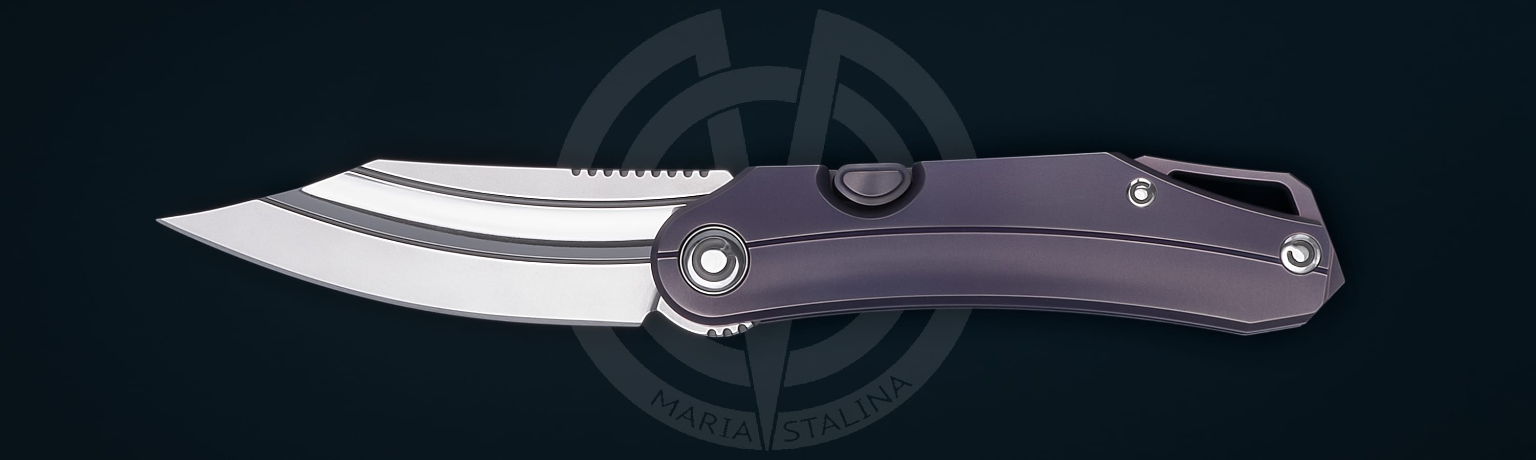The knife Shizeku Run 1 BL 5/5 SiL Manufactory