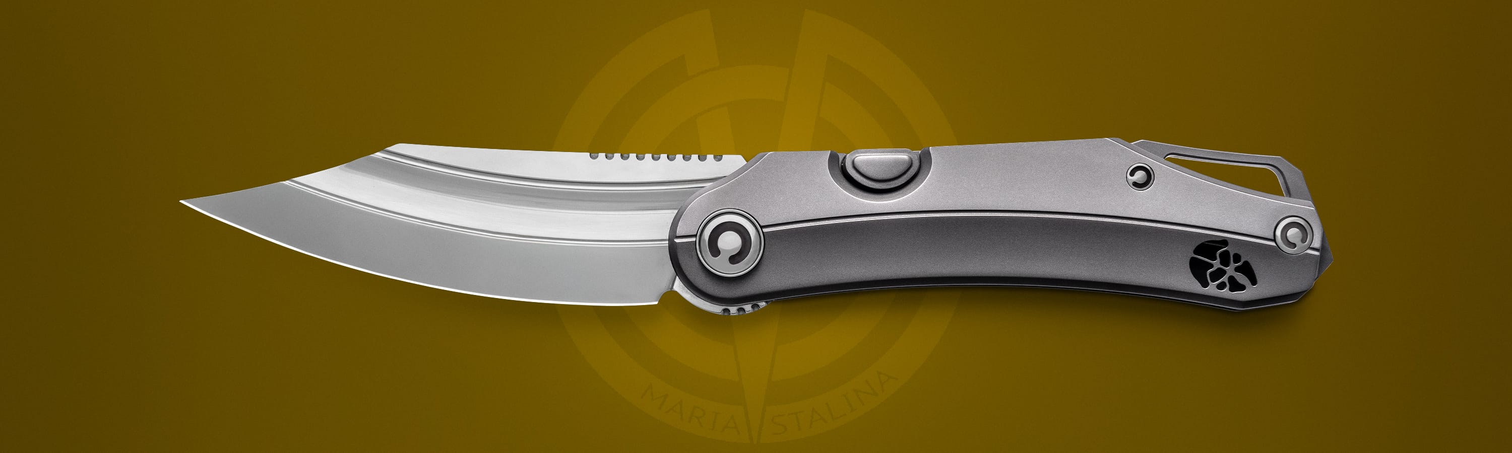 The knife Shizeku Run  2 JH 2/5 SIL Manufactory