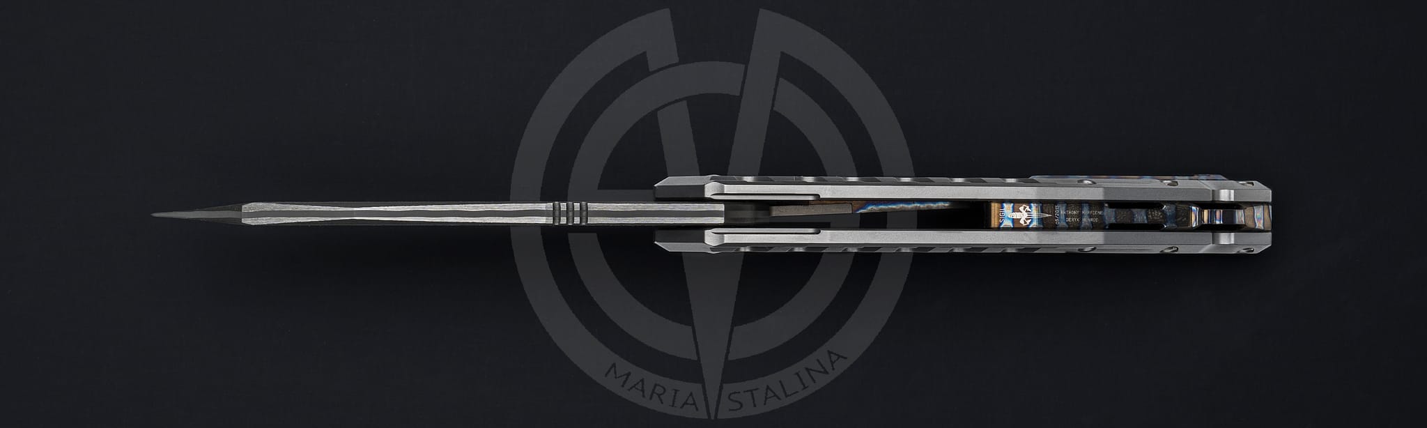 Marfione Custom Knives нож Sigil Metallic_3