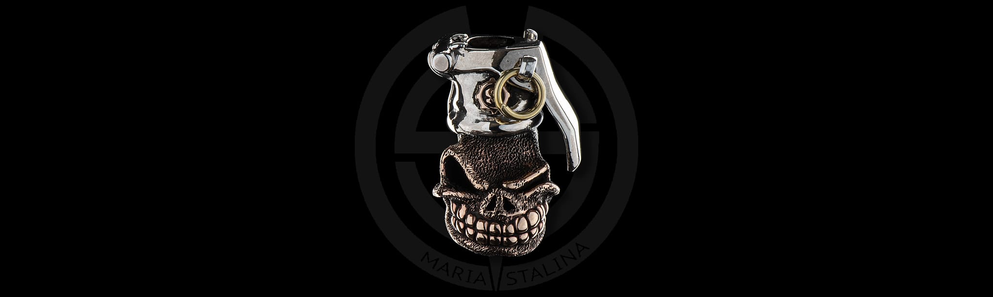 Темлячная бусина Starlingear Slickster граната 4137