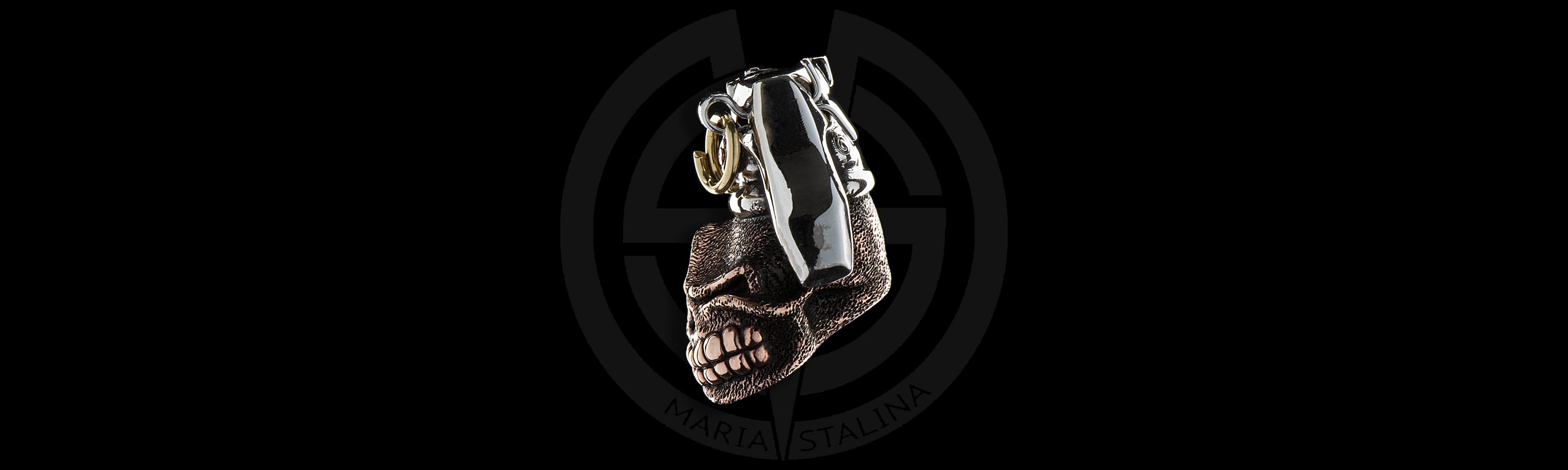 Темлячная бусина Starlingear Slickster граната 4137_1