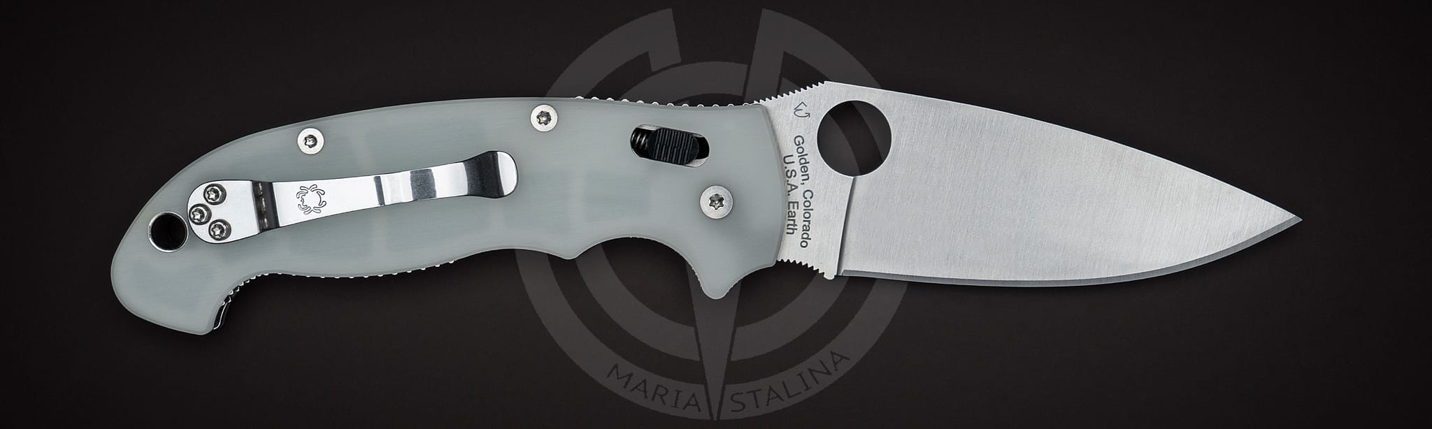 Spyderco Manix™ 2 XL Glow in the Dark_1
